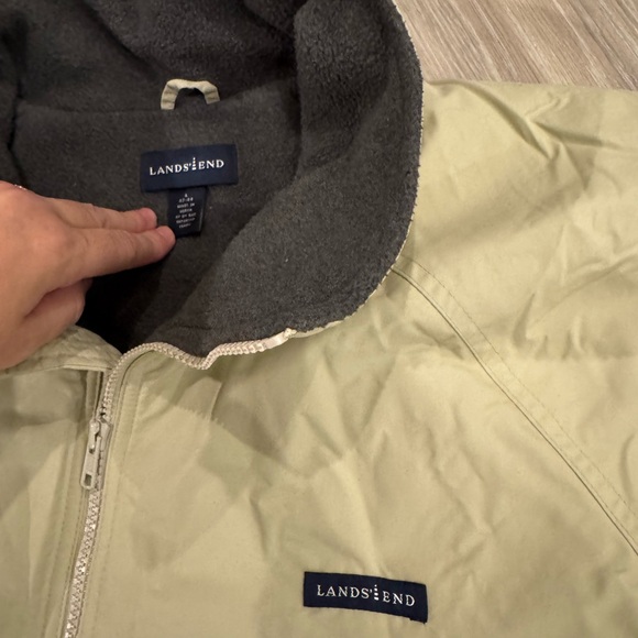 NEW Vintage Lands' End Zip-Up Jacket - Picture 3 of 5